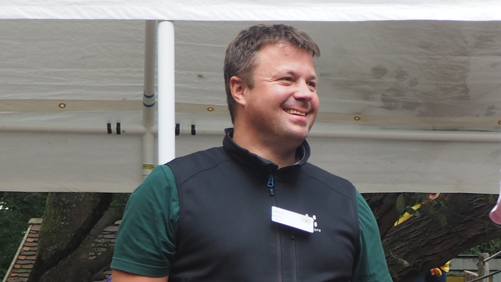 Jens Binas beim Sommerfest 2017