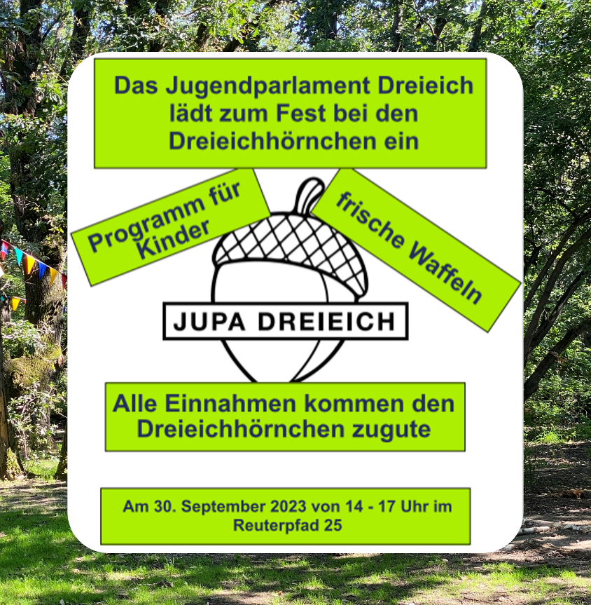 Read more about the article Jugendparlament Dreieich bei den Dreieichhörnchen