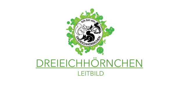 Logo Dreieichhörnchen mit Leitbild