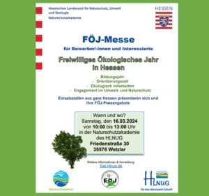 Read more about the article FÖJ-Messe am 16.03. in Wetzlar