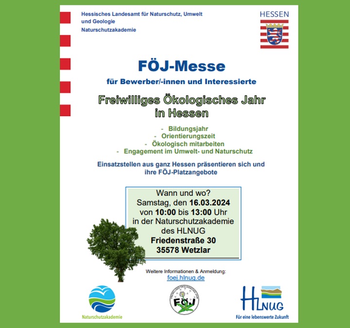 Read more about the article FÖJ-Messe am 16.03. in Wetzlar